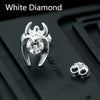 S925 Sterling Silver Jewelry Fashion Punk Stud Earring AAA Zircon Colorful Set Auger For Men And Women Birthd Gift 047
