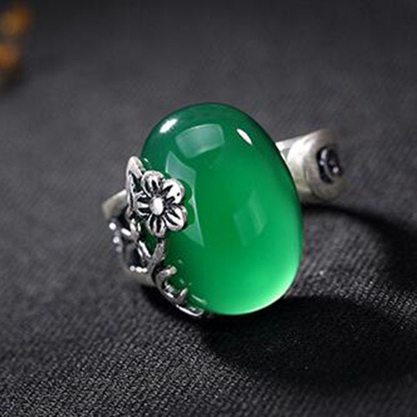 S925 Sterling Sliver High-end Fashion Crystal Ring Various Colors for Women Fine Jewelry