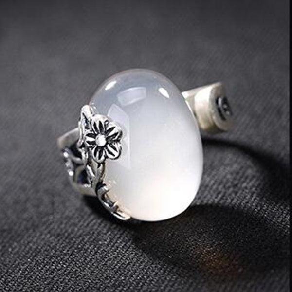 S925 Sterling Sliver High-end Fashion Crystal Ring Various Colors for Women Fine Jewelry