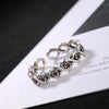 S925 Sterling Sliver Retro Fashion Ring for Women Open Ring Jewelry Gift