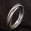 S925 Sterling Sliver Retro Fashion Ring for Women Open Ring Jewelry Gift