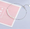 S925 silver bracelet popular double-line snake bone bead bracelets bracelet CB09