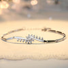 S925 silver string bender silver bracelet fashion wild silver jewelry CC017