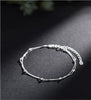S925 silver string bender silver bracelet fashion wild silver jewelry LN09
