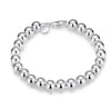 S925 silver string bender silver bracelet fashion wild silver jewelry YC01