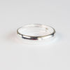 S999 sterling silver finger all-match simple smooth opening can be adjusted between male and female lovers ring