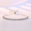 Cubic Zircon Tennis Bracelets For Women 925 Stamp Box Chain Chain  Quality Jewelry Christmas Gift Female