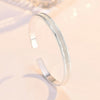 Original designer 925 sterling silver Frosted Star River bracelets Bangle for women jewelry party wedding Holiday gifts