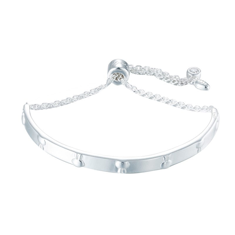 925 Sterling Silver Bangle For Women Rabbit Chain Bracelets & Bangles Femme Fine Jewelry Birthd Gift 2020