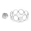 925 Sterling Silver Heart Folding Rings & Bracelets for Woman Three Colors 925 Silver Bracelets Multifunction Rings