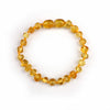 Natural Amber Children Bracelets Four Colors Baby Irregular Round Chain & Link Bracelets Trendy Boys Girls Bracelet