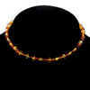 Natural Amber Round Ball Chain Necklaces for Woman Adult Beads Necklace Women Multicolor Necklaces Fine Jewelry