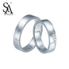Real 925 Sterling Couples Rings For Women Anel Feminino Face Lovers' Party Fine Jewelry Kiss Lip 2020 Hot Sale