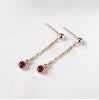 Real 925 Sterling Silver Multiple Colour Drop Earrings For Women Fine Jewelry 2020 Rhinestone Earrings