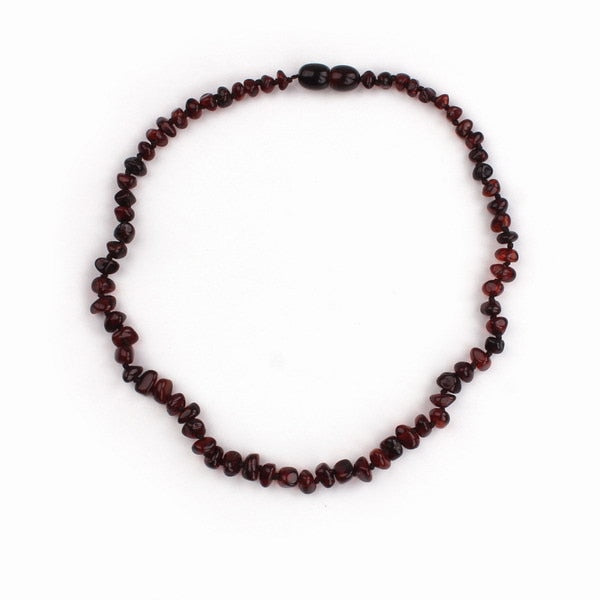 Real Natural Amber Pendant Children Necklaces Gift for Baby Multicolor Chain Link Necklaces New Arrival