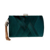 SEKUSA  Metal Tassel Lady Clutch Bag With Chain Shoulder Handbags Classical Style Small Purse Day Evening Clutch Bags