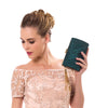 SEKUSA  Metal Tassel Lady Clutch Bag With Chain Shoulder Handbags Classical Style Small Purse Day Evening Clutch Bags