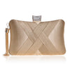 SEKUSA  Metal Tassel Lady Clutch Bag With Chain Shoulder Handbags Classical Style Small Purse Day Evening Clutch Bags