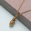 SENFAI Popular metal Minimalism Tiny Pineapple Necklace For Birthday party