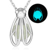 2020 New arrival 925 sterling silver jewelry small silver pendant silver colour glowing Necklace Animal pendants For Women
