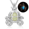 2020 New arrival 925 sterling silver jewelry small silver pendant silver colour glowing Necklace Animal pendants For Women