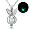2020 New arrival 925 sterling silver jewelry small silver pendant silver colour glowing Necklace Animal pendants For Women