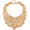 SHEEGIOR Gold Chain False Collar Big Necklace Women Accessories Hyperbole Hollow Pattern Chokers Necklaces Bijoux Femme Jewelry