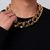 SHIXIN Acrylic Gothic Short Chunky Choker Necklace Collar for Women/Men Hip Hop Thick Link Chains Necklaces on Neck Jewelry 2021