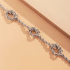 SHIXIN Hip Hop Chunky Twisted Chains with Knot Necklace for Women Punk Short Choker Necklace Collar on Neck 2021 Jewelry