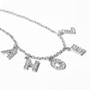 SHIXIN Hip Hop Crystal Letter Choker Necklace for Women/Girl Angel Rhinestones Necklace 2021 Short Choker Collar