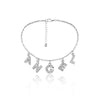 SHIXIN Hip Hop Crystal Letter Choker Necklace for Women/Girl Angel Rhinestones Necklace 2021 Short Choker Collar