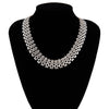 SHIXIN Hip Hop Short Choker Colar Necklace for Women Silver Color Chunky Necklaces on Neck Statement Jewelry Collier Femme 2021