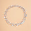 SHIXIN Hip Hop Short Choker Colar Necklace for Women Silver Color Chunky Necklaces on Neck Statement Jewelry Collier Femme 2021