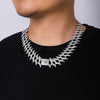 SHIXIN Hiphop Iced Out Chain Necklace Men/Women Short Rhinestone Choker Colar Neck Chain Necklace Statement Jewelry Collier 2021