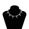 SHIXIN Punk Chunky Chain With Bullet Pendants Necklace for Women/Men Hip Hop Choker Necklaces Colar on Neck 2021 Jewelry