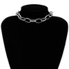 SHIXIN Punk Exaggerated Thick Chain Choker Necklace for Women Statement Layered Necklace Collar on the Neck Checker 2021 Jewelry