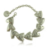 Silver-Color Jewelry Sets Clear AAA Zircon Bridal Necklace Earrings Austrian Crystal Bowtie Pendant For Women