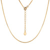 Authentic 925 Sterling Silver Link Box Chain Necklace For Women 3 Colors Exquisite DIY Chains Fine Jewelry SCN6047B