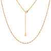Delicate Twisted Singapore Chain Necklace For Women 925 Sterling Silver Thin DIY Water-wave Chains Jewelry SCN6266B