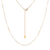 Solid 925 Sterling Silver Melon Seed Chain Necklace For Women in 18/22 inch 3 Colors Minimalist Fine Jewelry SCN6265B