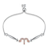 925 Sterling Silver 12 Constellation Sterling Silver Bracelet Aries Fashion Bracelets for Female Bracelets