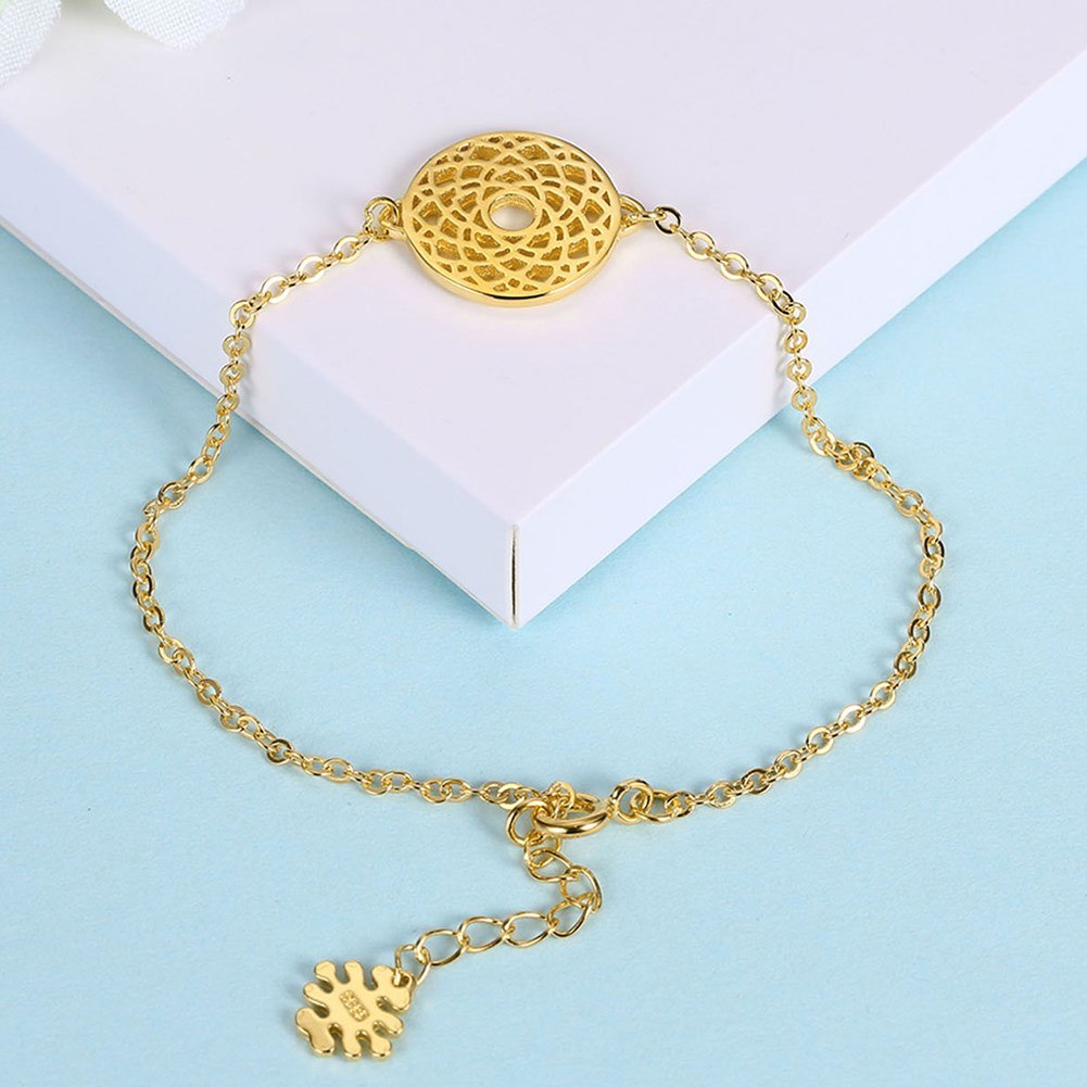 925 Sterling Silver Bracelet Chakra Jewelry Lucky Bracelet Charm Bracelet Boutique Jewelry For Women Sahasrara Cakra