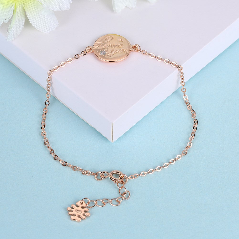 925 Sterling Silver Cute Round Charm Bracelet Boutique with Pendants Bracelets For Women Wholesale Jewelry