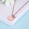 925 Sterling Silver Necklaces Round Smile / Heart Shaped Eye/ Round Sunglasses Smirk /Shy Expression Pendant Necklaces
