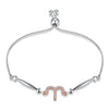 Twelve Constellations Bracelets with Luxury Cubic Zirconia CZ Bangles for Women Fine Jewelry 925 Sterling Silver