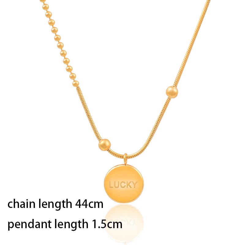 SINLEERY  Black rectangular pendant stainless steel necklace Couple Jewelry on the neck Gold color necklaces for women XL396 SSK