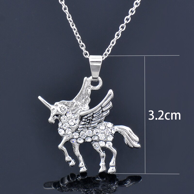 SINLEERY Butterfly Dolphin Horse Animal Pendants and necklaces Silver Color Necklace For Women Jewelry 2021 XL194 SSP