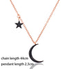 SINLEERY Classic Rose Gold Color Cross Pendant Choker Jewelry Stainless Steel Necklace necklaces for women boho XL307 SSK