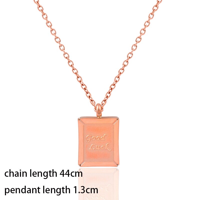 SINLEERY Classic Rose Gold Color Cross Pendant Choker Jewelry Stainless Steel Necklace necklaces for women boho XL307 SSK