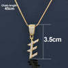 SINLEERY Initial Letter Necklace Cubic Zircon Alphabet Pendants Gold Color Jewelry For Women Birthday Gift Jewelry XL322 SSP